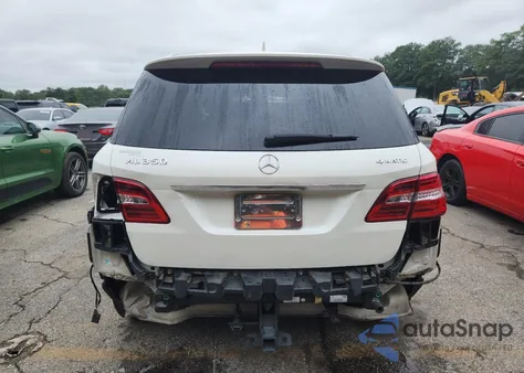 2014 Mercedes-Benz Ml 350 4Matic from USA, damaged, VIN 4JGDA5HB0EA369455